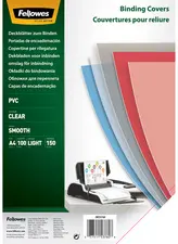 Fellowes Couverture, A4, PVC, 0,30 mm, transparent