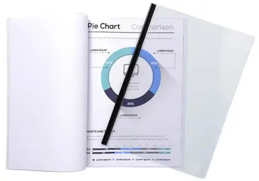 EXACOMPTA Plat de couverture, PVC, A4, transparent
