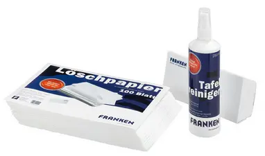 FRANKEN Kit de nettoyage pour tableau blanc