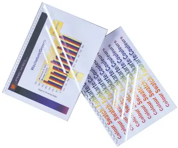 GBC Couverture de reliure HiClear, format A4, PVC, 0,30 mm