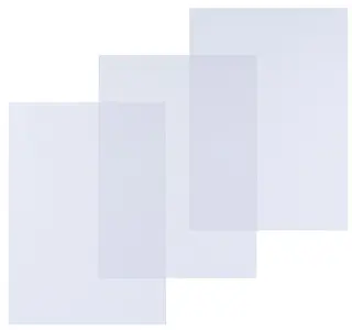 pavo Plats de couverture, A3, PVC, 0,20 mm, transparent