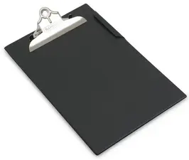 RAPESCO Porte-bloc, A4, plastifié, noir