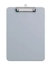 MAUL Porte-bloc en plastique, A4, gris, avec pince