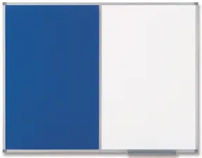 nobo Tableau mixte, fond blanc/feutre, dimensions: (L)900 x