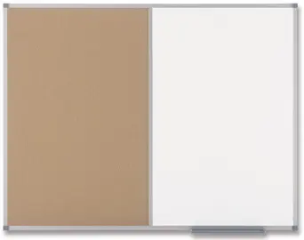 nobo Tableau mixte, fond blanc/liège, dimensions: (L)900 x