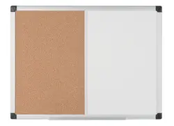 Bi-Office Tableau mixte, tableau blanc / liège, 1.200x900 mm