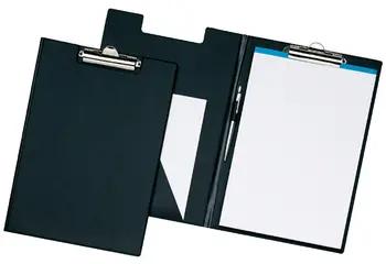 ELBA Porte-bloc à couverture Bantex, A4, noir