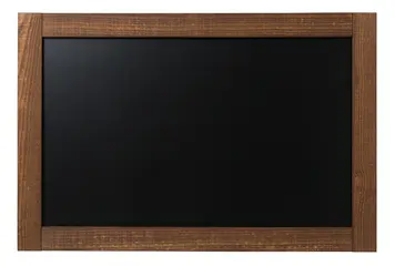 Bi-Office Tableau noir, rustique, 1.200 x 900 mm, marron