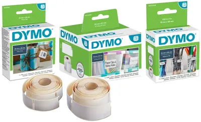 DYMO Etiquette universelle LabelWriter, 19 x 51 mm, blanc