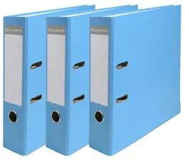 EXACOMPTA Classeur à levier Premium, A4, 80 mm, bleu clair