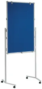 MAUL Tableau d'information professionnel MAULpro, bleu/blanc