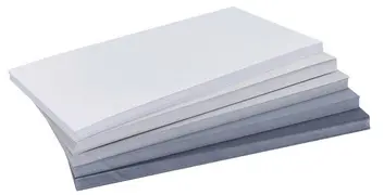 magnetoplan Carte de présentation "Grey", 200 x 100 mm