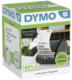 DYMO Grande étiquette d'expédition LabelWriter, 54 x 101 mm