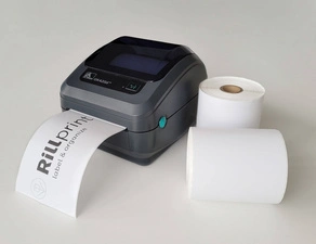 rillprint Rouleau d'étiquettes, 102 x 210, blanc