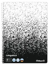 Pelikan Cahier à spirale Color Edition, A4, noir/blanc