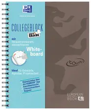 Oxford Cahier Touch European Book 4 "Write & Erase", brun