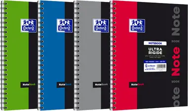 Oxford Etudiants Cahier à spirale "NOTEBOOK", A4+, seyès
