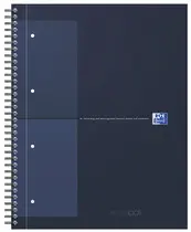 Oxford International Cahier NOTEBOOK, A4, quadrillé, bleu