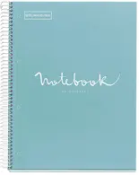 MIQUELRIUS Cahier à spirale "Notebook EMOTIONS", A4, bleu