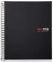 MIQUELRIUS Cahier à spirale "Notebook THE ORIGINAL", A5,noir