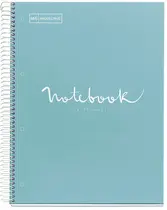 MIQUELRIUS Cahier à spirale "Notebook EMOTIONS", A5, bleu