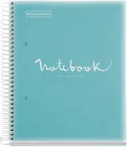 MIQUELRIUS Cahier à spirale "Notebook EMOTIONS", A4, bleu