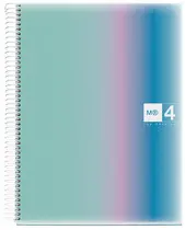 MIQUELRIUS Cahier à spirale "Notebook AURORA", A4, Santorini