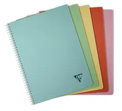 Clairefontaine Cahier reliure intégrale LINICOLOR, A4, rouge