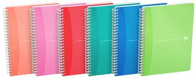 Oxford Cahier à spirale "My Colours", A5, ligné