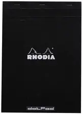 RHODIA Bloc-notes agrafé "dotPad", A4, pointillé, noir