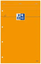Oxford Bloc-notes, 210 x 315, ligné - avec marge, 160 pages