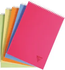 Clairefontaine Bloc reliure intégrale LINICOLOR, A4, ligné
