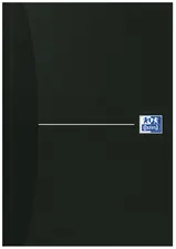 Oxford Carnet de notes "Smart Black", relié, A5, quadrillé