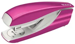 LEITZ Agrafeuse Nexxt WOW 5502, dans un carton, rose