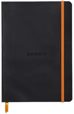 RHODIA Carnet souple RHODIARAMA, A5, pointillé dot, noir