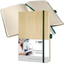 sigel Carnet Conceptum Nature Edition, A5, bambou, pointillé