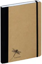 PAGNA Carnet "Pur", A5, quadrillé, naturel