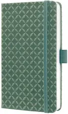 sigel Carnet de notes Jolie Flair, similicuir, A6, vert