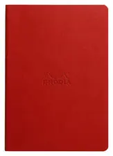 RHODIA Carnet piqûre textile RHODIARAMA, A5, ligné