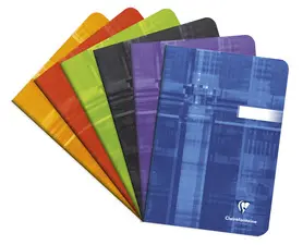 Clairefontaine Carnet piqûre, 148 x 210 mm, ligné 8 mm