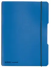 herlitz Carnet de notes my.book flex, A5, PP, bleu