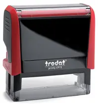 trodat Tampon pour texte Printy 4915 4.0, 7 lignes, rouge