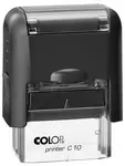COLOP Tampon pour texte Printer C10, 3 lignes, noir