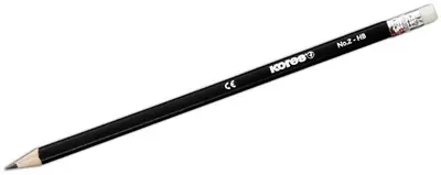 Kores Crayon Grafitos, degré de dureté: HB, triangulaire
