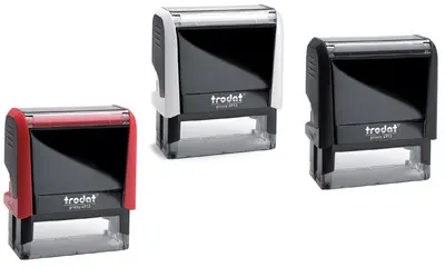 trodat Tampon pour texte 4913 Printy 4.0, noir