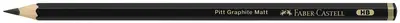FABER-CASTELL Crayon graphite PITT GRAPHITE Matt, dureté 2B