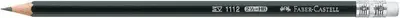FABER-CASTELL Crayon 1111, hexagonal, degré de dureté: HB