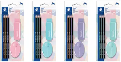 STAEDTLER Kit d'écriture Noris pastel, 5 pièces, blister