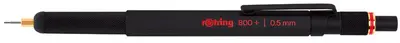 rotring Stylo à pointe fine et stylet 800+, 0,7 mm, noir