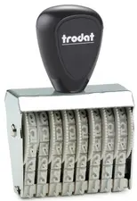 trodat Numéroteur 6 positions, taille empreinte: 9 x 41 mm